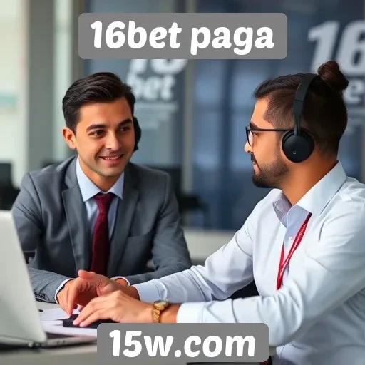 Atendimento ao cliente no 16bet paga