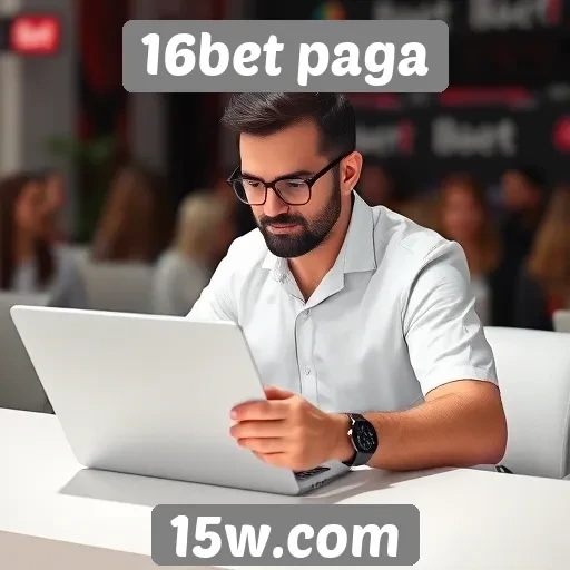 Experiência do usuário no site 16bet paga